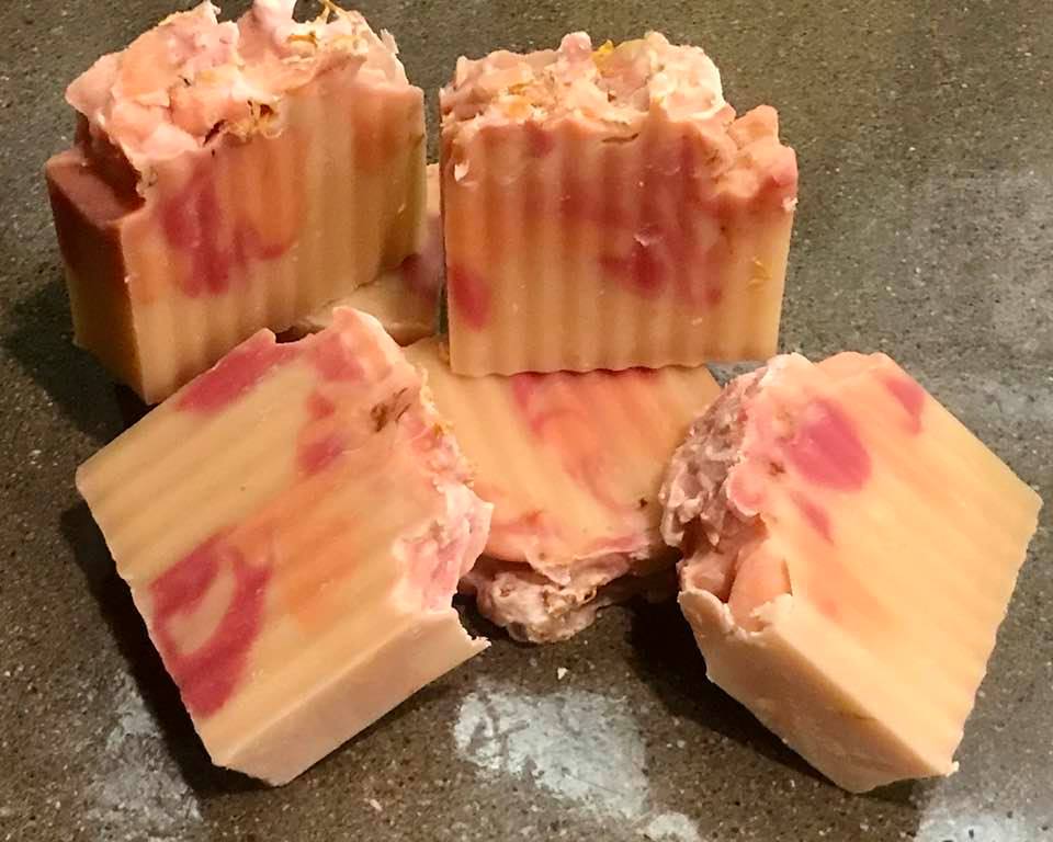 Handmade Blood Orange Cold Process Soap